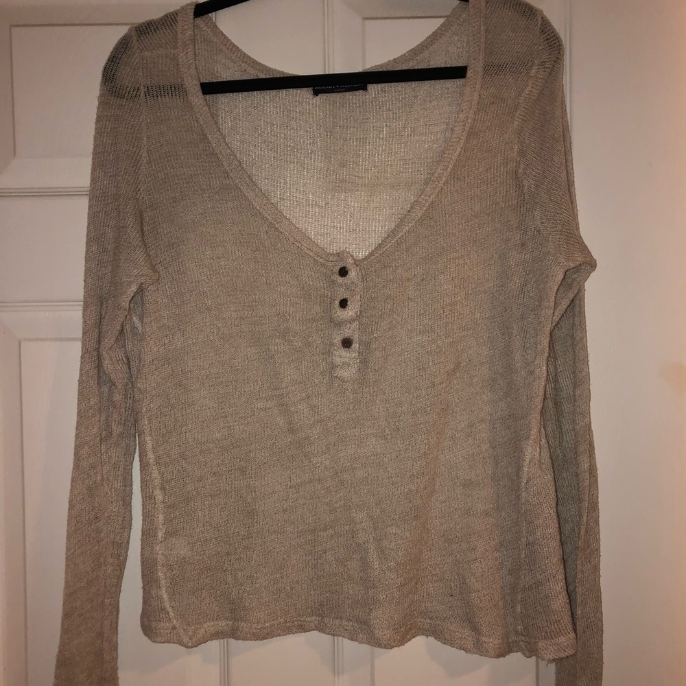 Brandy Melville knit lounge top
